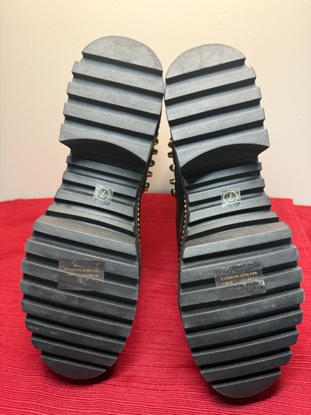 Cape Robbin Black Studded Spike Boots • Size 7 • Brand New - Picture 6 of 6